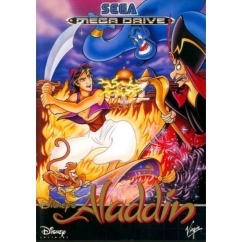 Aladdin en boîte MEGA DRIVE AVEC NOTICE 