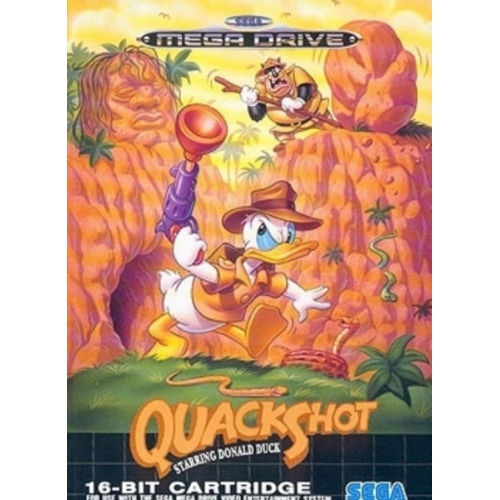 QuackShot Starring Donald Duck MEGA DRIVE EN BOITE SANS NOTICE