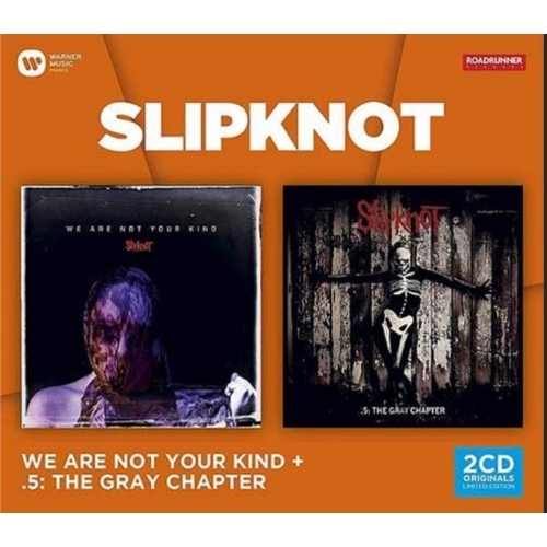 Slipknot – We Are Not Your Kind / .5 : The Gray Chapter PACK 2 CD 