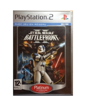 STAR WARS 2 BATTLEFRONT PLATINUM AVEC NOTICE PS2