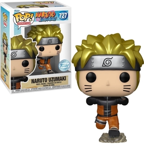 Figurine Pop Naruto 727 - Naruto Running (Metallic) 