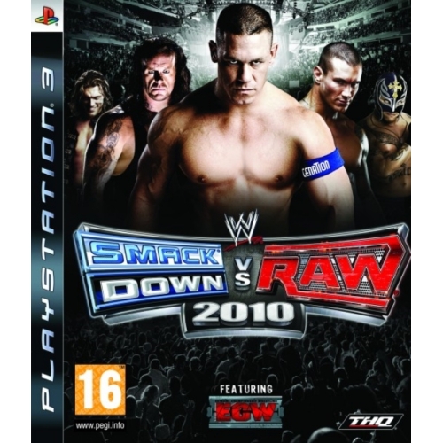 SMACK DOWN VS RAW 2010 PS3 AVEC NOTICE 