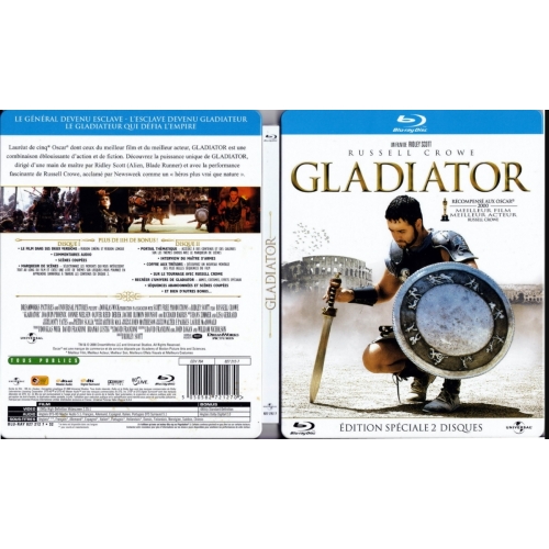 THE GLADIATOR BLU-RAY DVD 
