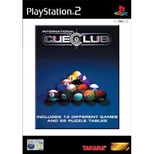INTERNATIONAL CUE CLUB PS2 AVEC NOTICE 