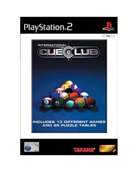 INTERNATIONAL CUE CLUB PS2 AVEC NOTICE 