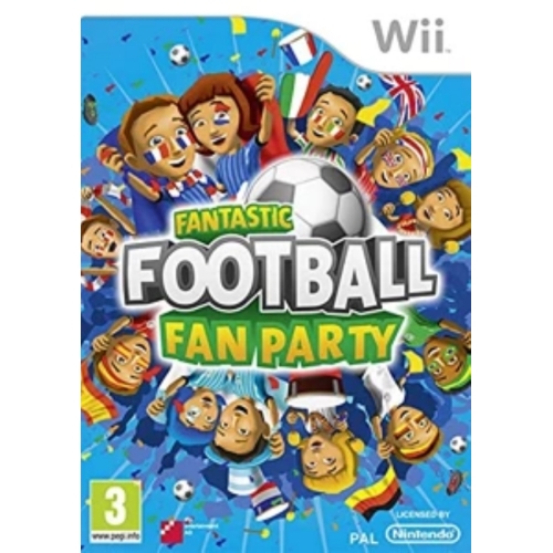 FANTASTIC FOOTBALL FAN PARTY WII AVEC NOTICE 