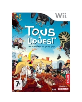 Lucky Luke Tous à l'Ouest Wii AVEC NOTICE 