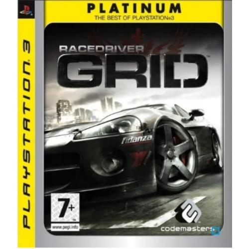 RACEDRIVER GRID PS3 PLATINUM AVEC NOTICE 