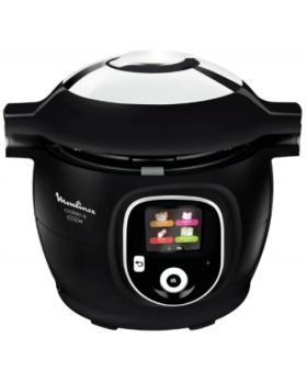 CE859800 / Multicuiseur Intelligent Cookeo+ Connect 6 Programmes + 200 Recettes Noir MOULINEX