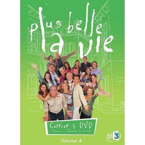 Plus belle la vie saison 1 episodes 91 a 120  - Volume 4 dvd