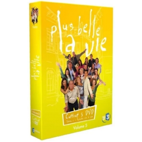 Plus belle la vie - volume 5 saison 1 epidodes 121 a 150 - DVD