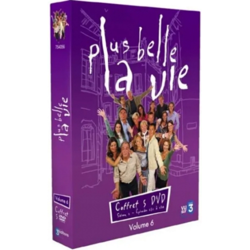 Plus belle la vie- volume 6 saison 1 episodes 151 a 180 -DVD