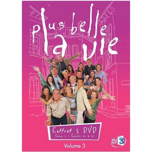 Plus Belle la Vie coffret 5 dvd  saison 1 episodes 61 a 90-Volume 3 neuf 